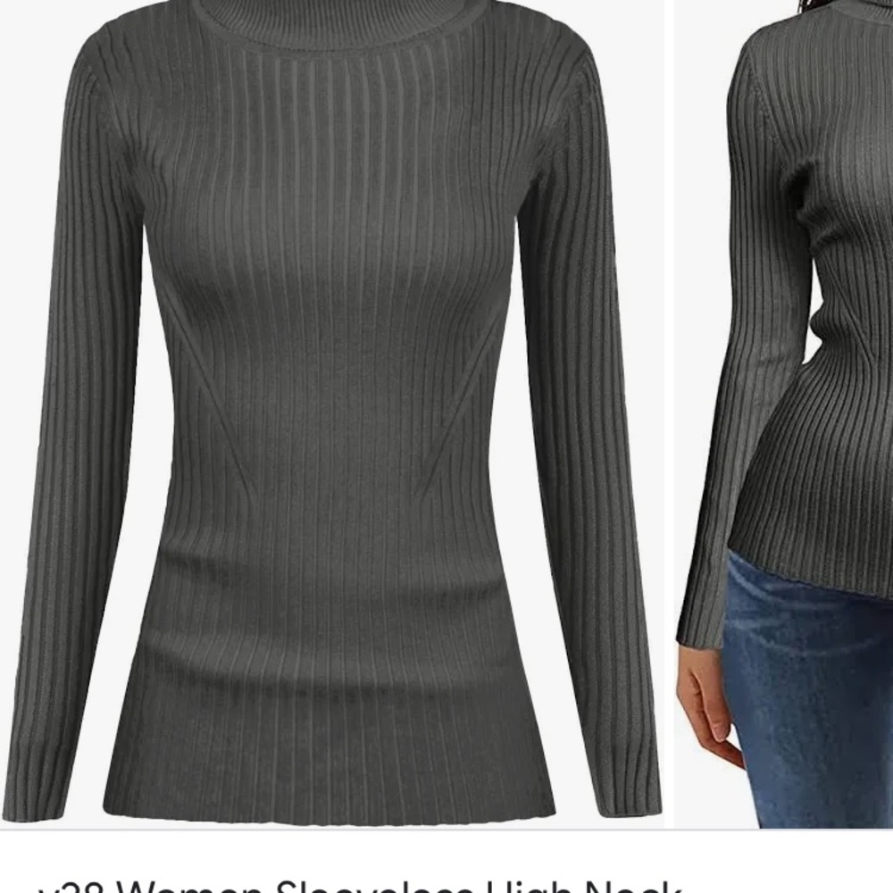 Gray Turtle Neck - image 1